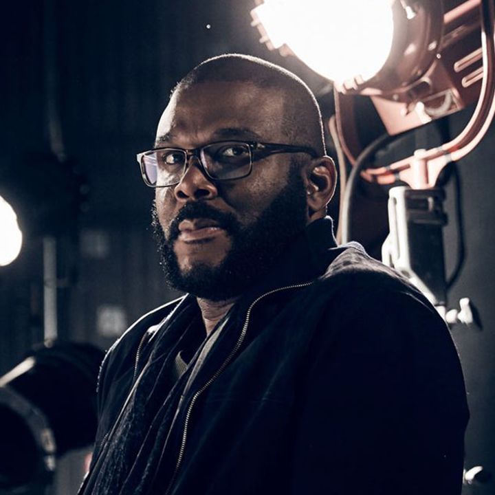 Tyler Perry headshot from the film Maxine's Baby